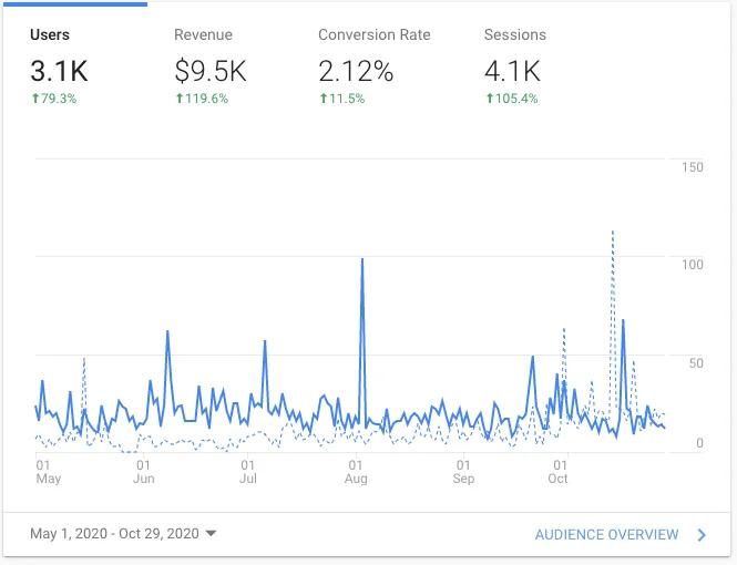 Leads We Have Generated From Our SEO Work