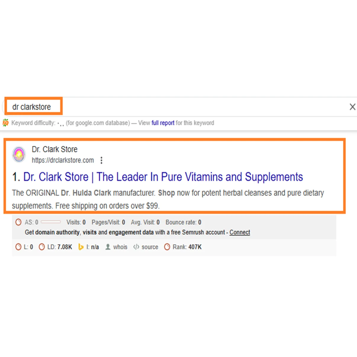 SERP Keyword Ranking