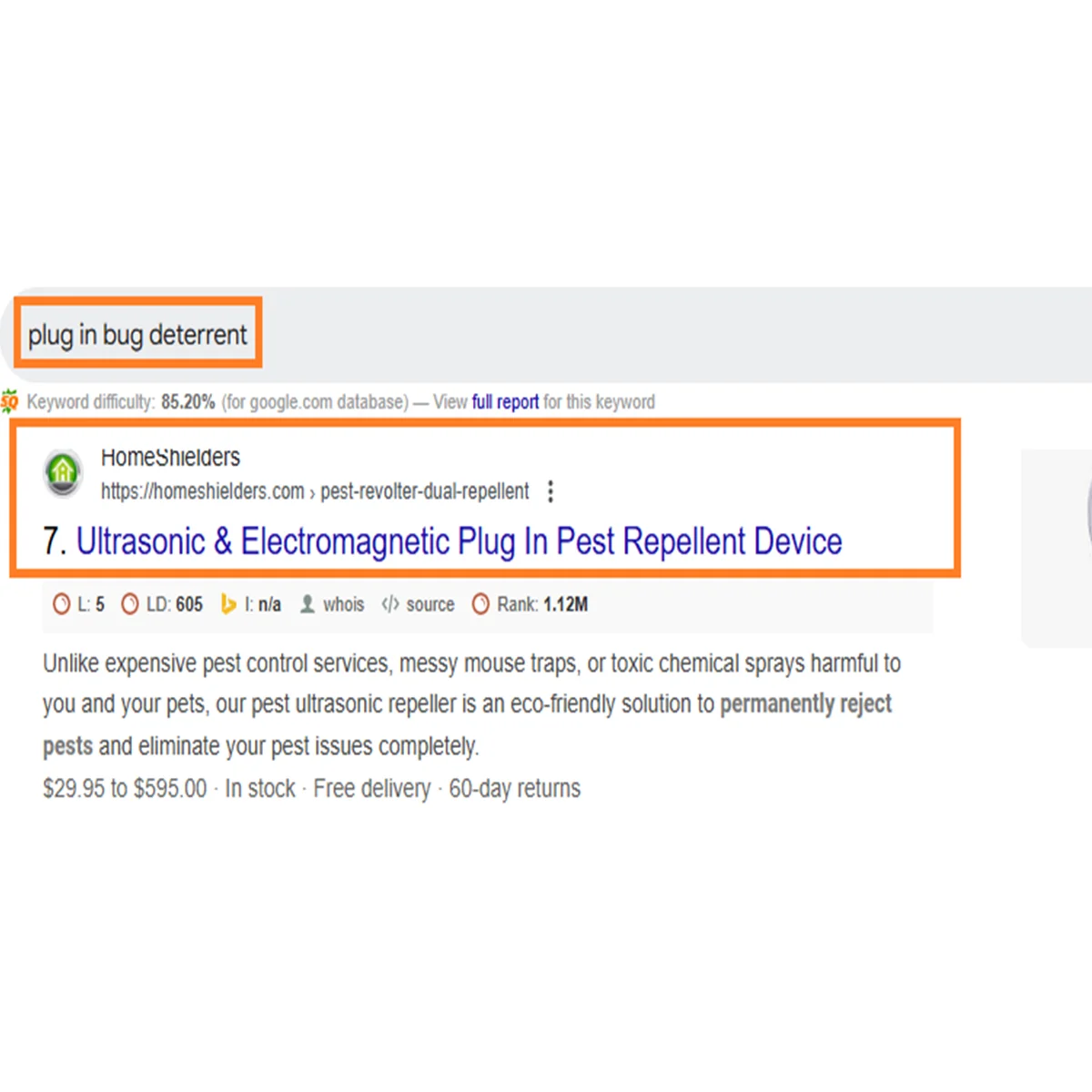 SERP Keyword Ranking